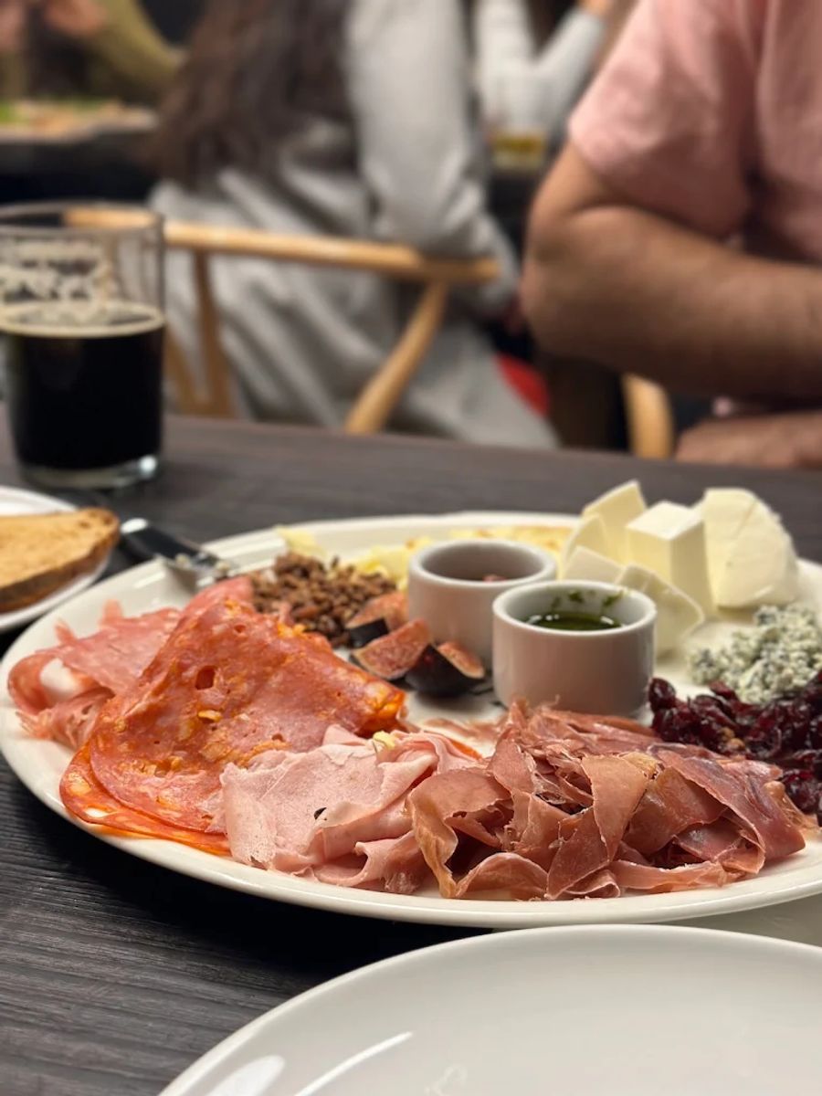 Antipasti para compartir en Bruna Pizzeria